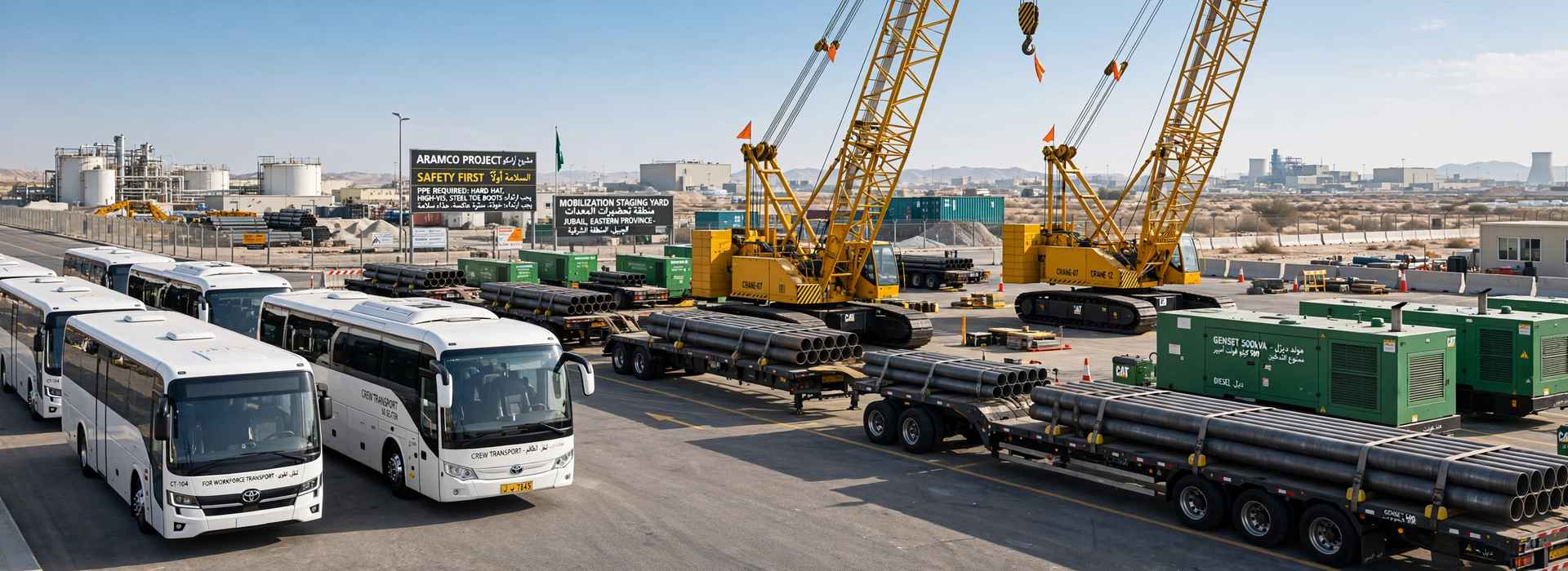 Commercial Transport Fleets and Heavy Equipment in Saudi Arabia